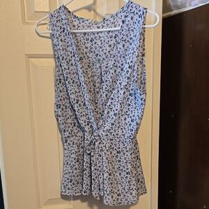 Floral Sleeveless Top